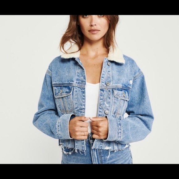 Abercrombie fitch denim jacket - Picture 1 of 2